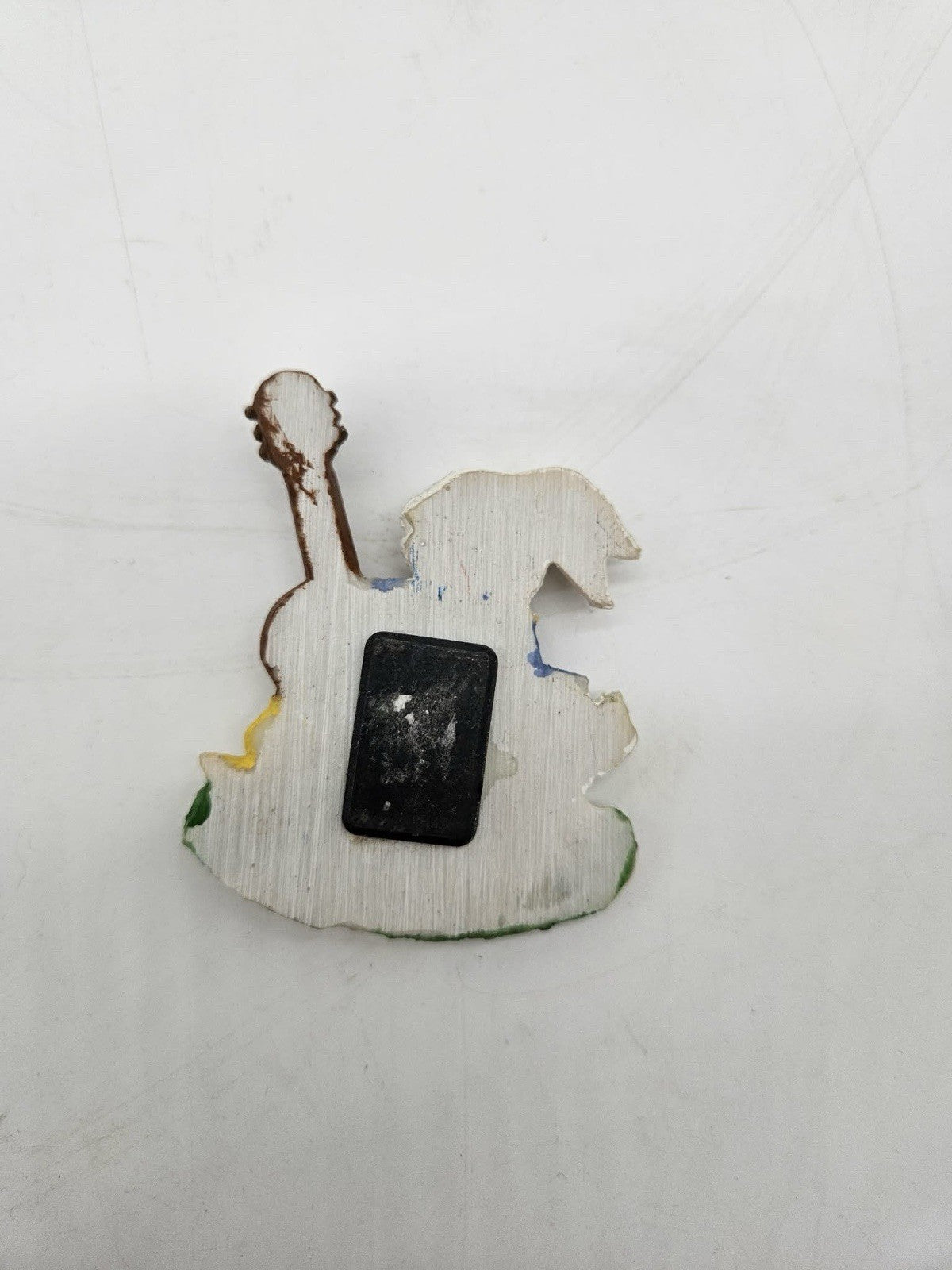 Vintage Bunny Rabbit Playing Guitar Spring Easter Magnet