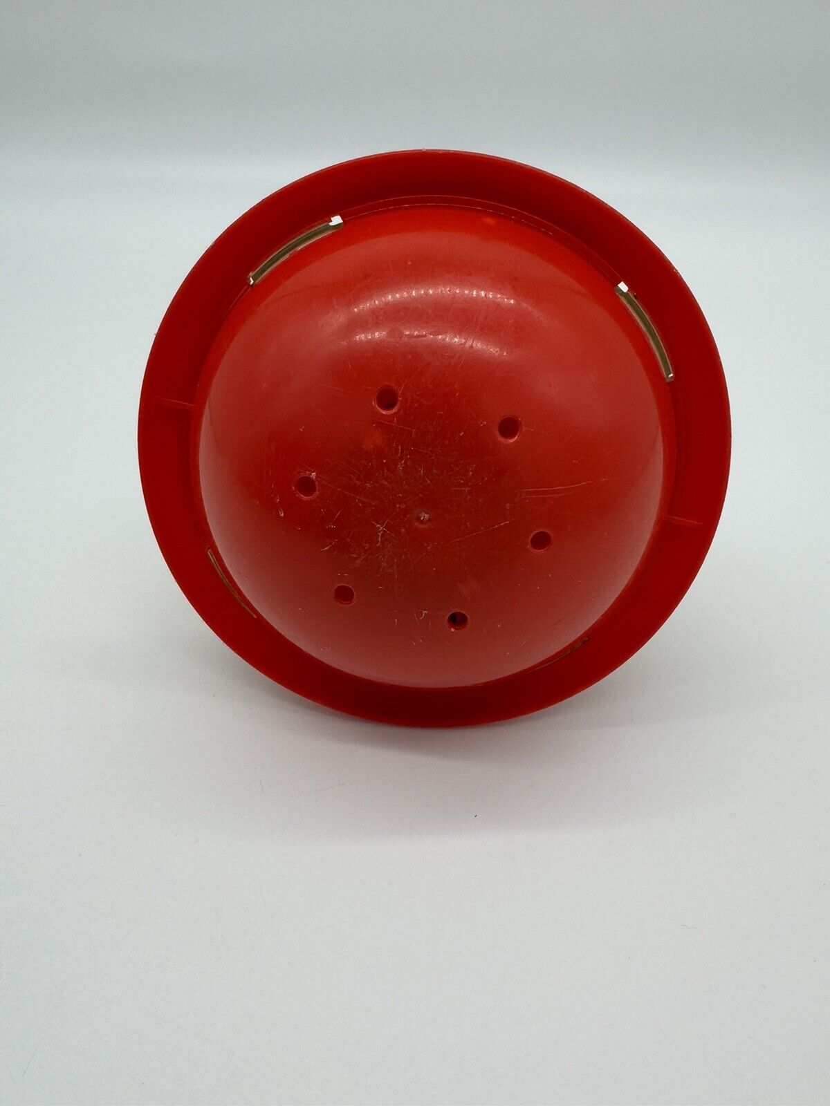 Vintage Fisher Price Horse Carousel Spinning Top Push Down Arm