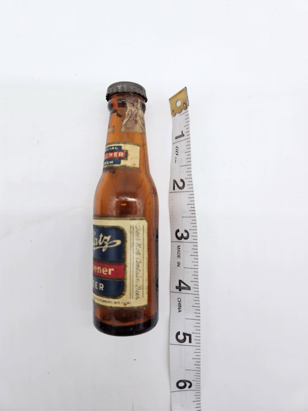 VINTAGE Blatz PILSENER Beer Glass Salt And Pepper Shaker Set Pre 1940
