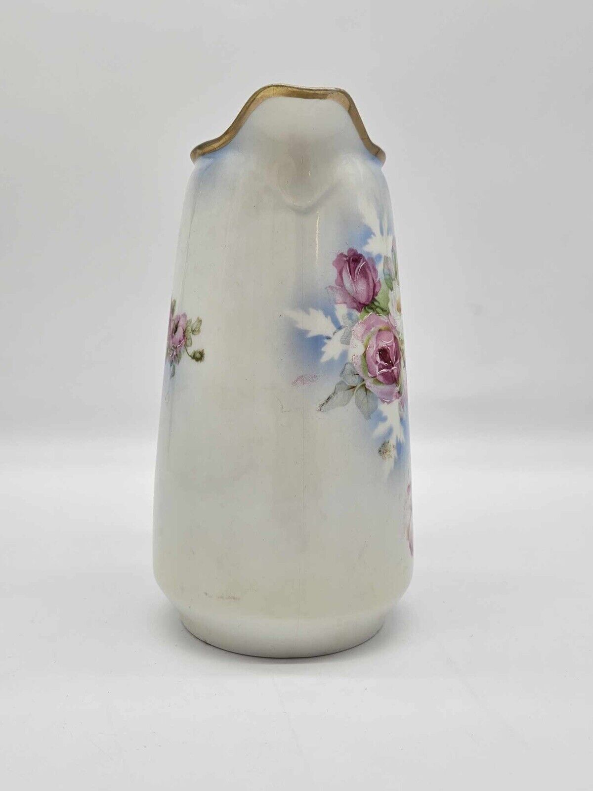 ANTIQUE  GERMANY CHOCOLATE POT Floral