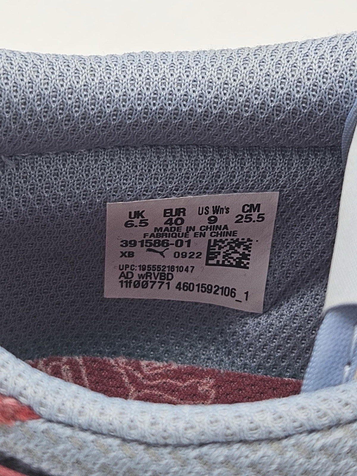 Puma Rider FV Dusty Orchard Athletic Sneaker Womens Shoe Size 9 Future Past