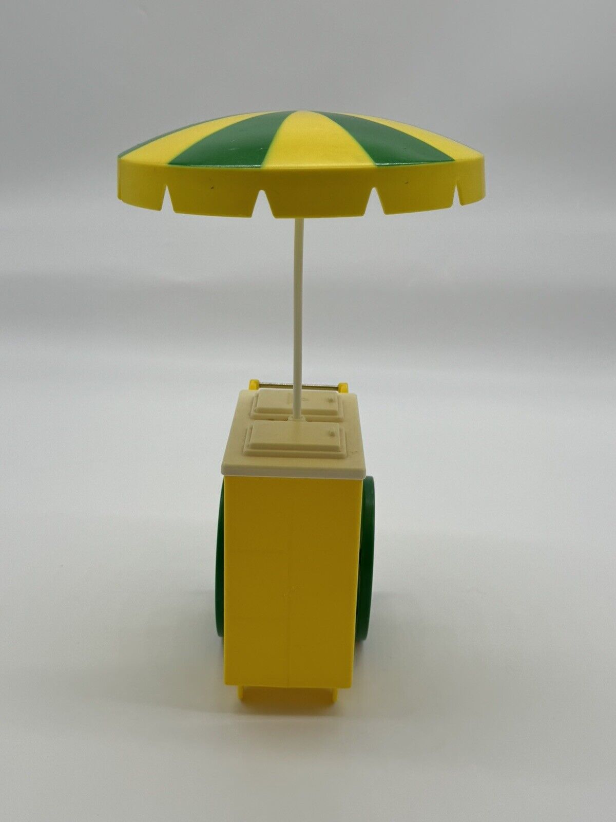 Vintage 1980s Meritus Industries Plastic Doll Ice Cream Cart Stool 006