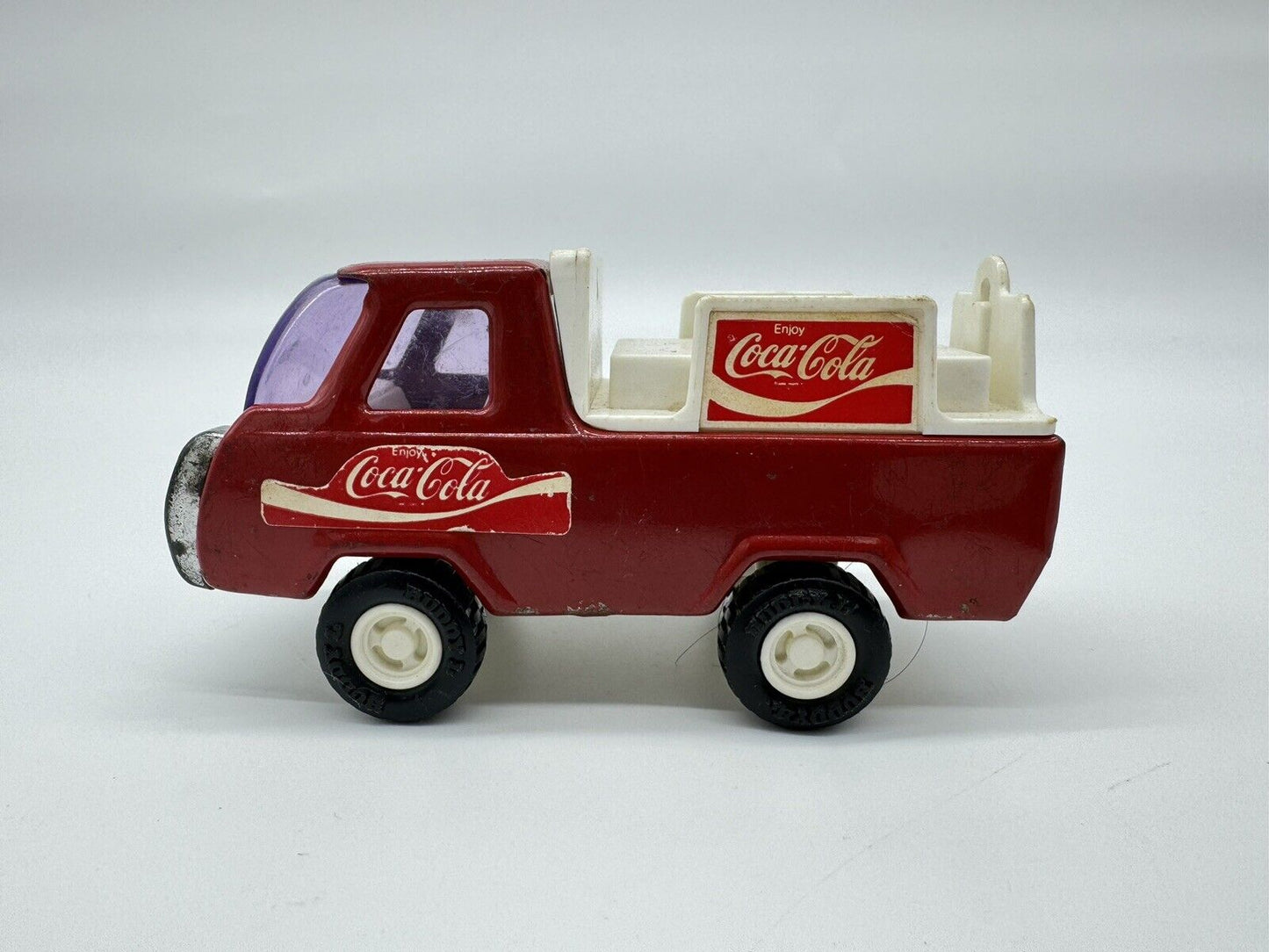 Vintage Buddy L COCA COLA Coke Delivery Truck 70’s Pressed Steel Japan