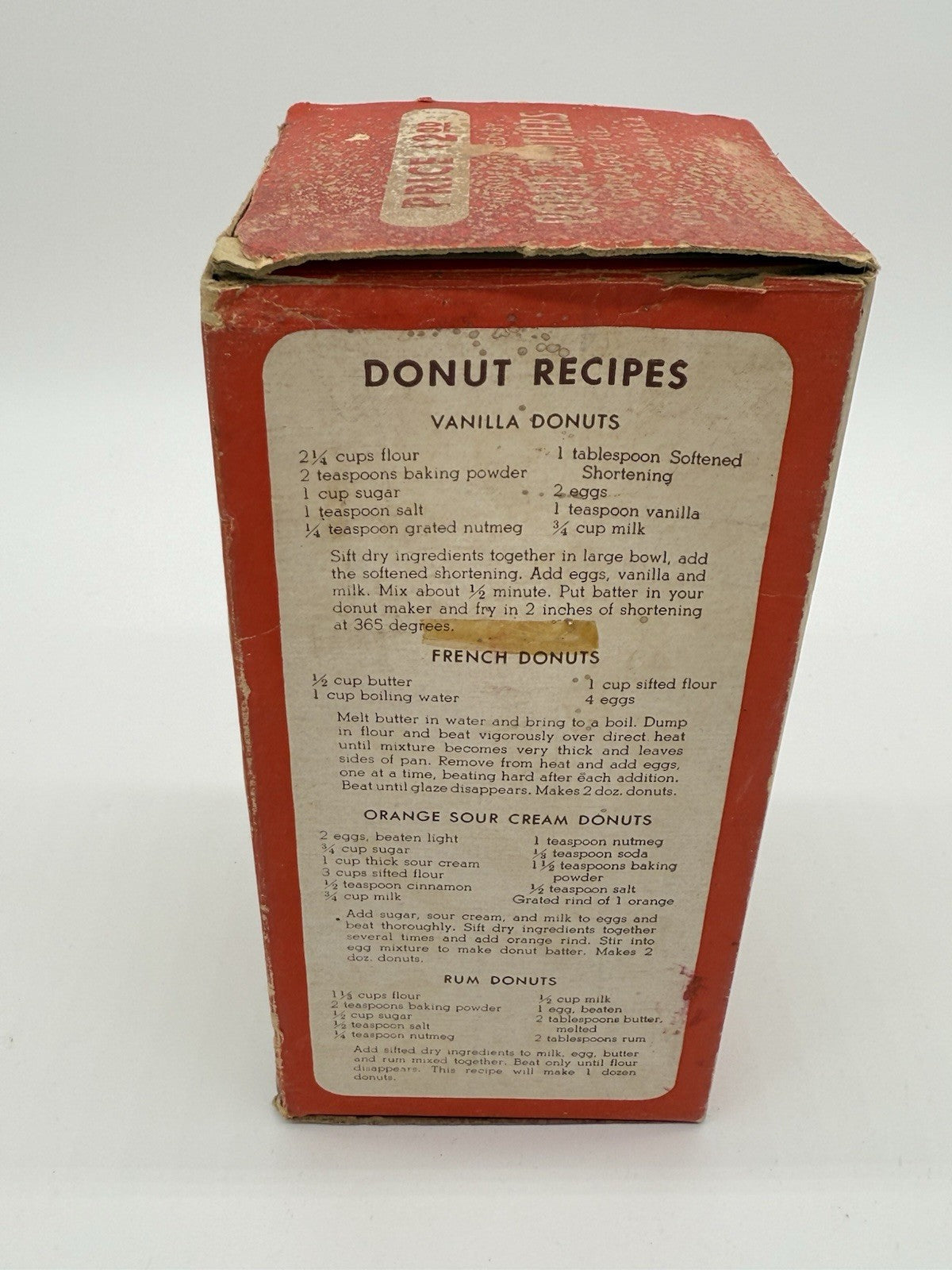 Vintage Popeil's Donut Doughnut Maker w/Original Box USA Made
