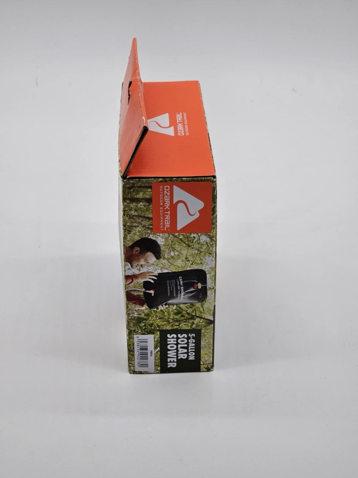 New Ozark Trail 5-Gallon Solar Compact Camp Shower w/Hanging Kit