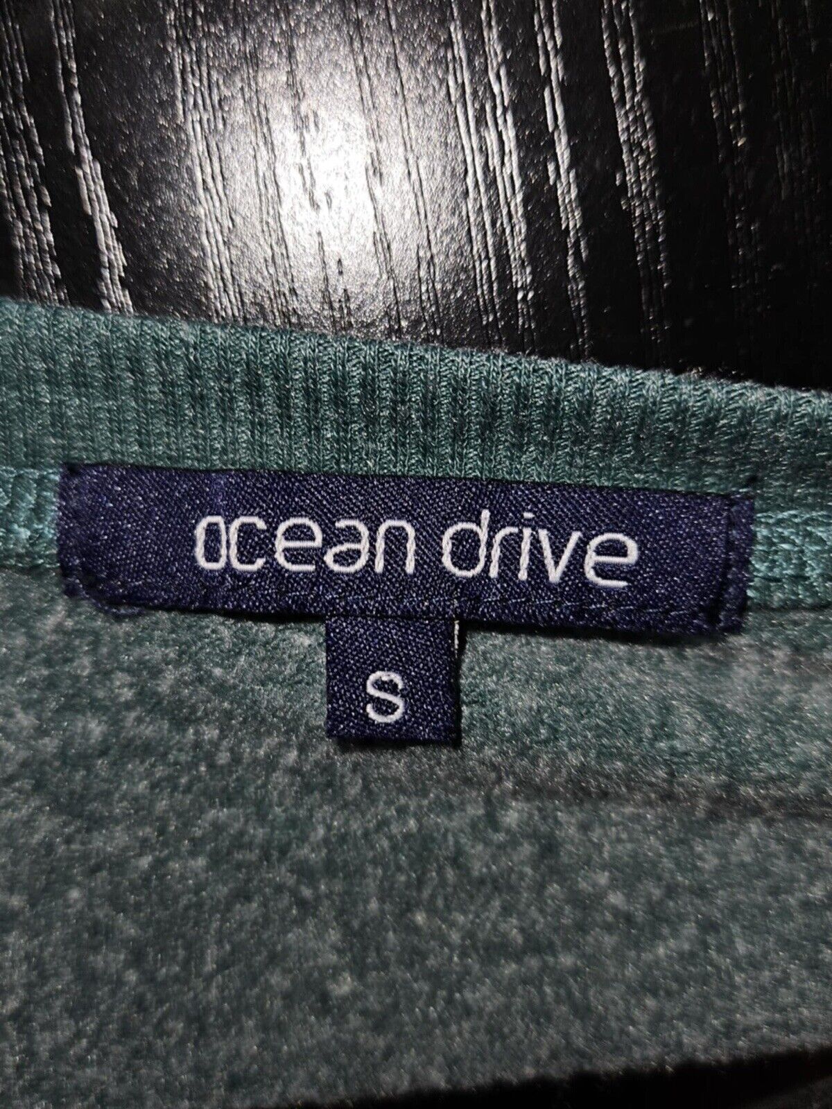 Ocean Drive Women's Gray Pullover Sweatshirt Size Small