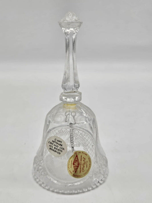 1991 ARTMARK CHICAGO LTD. Vintage Crystal Bell
