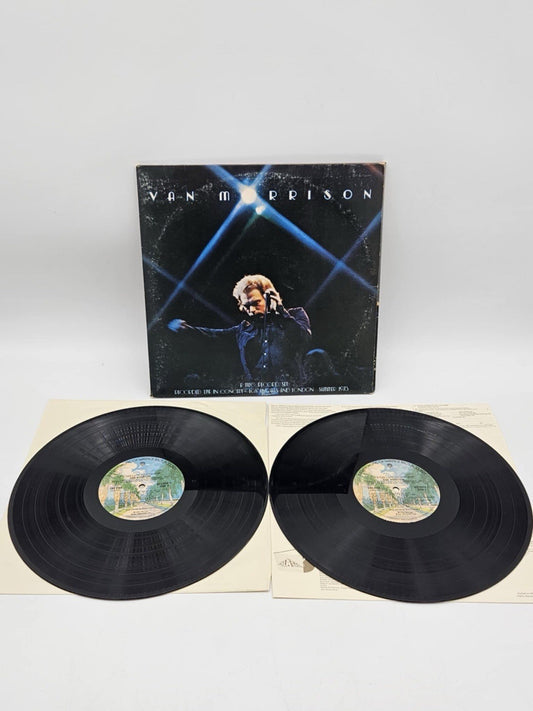 Van Morrison Recorded Live In Concert Vinyl Record Los Angels London Summer 1973