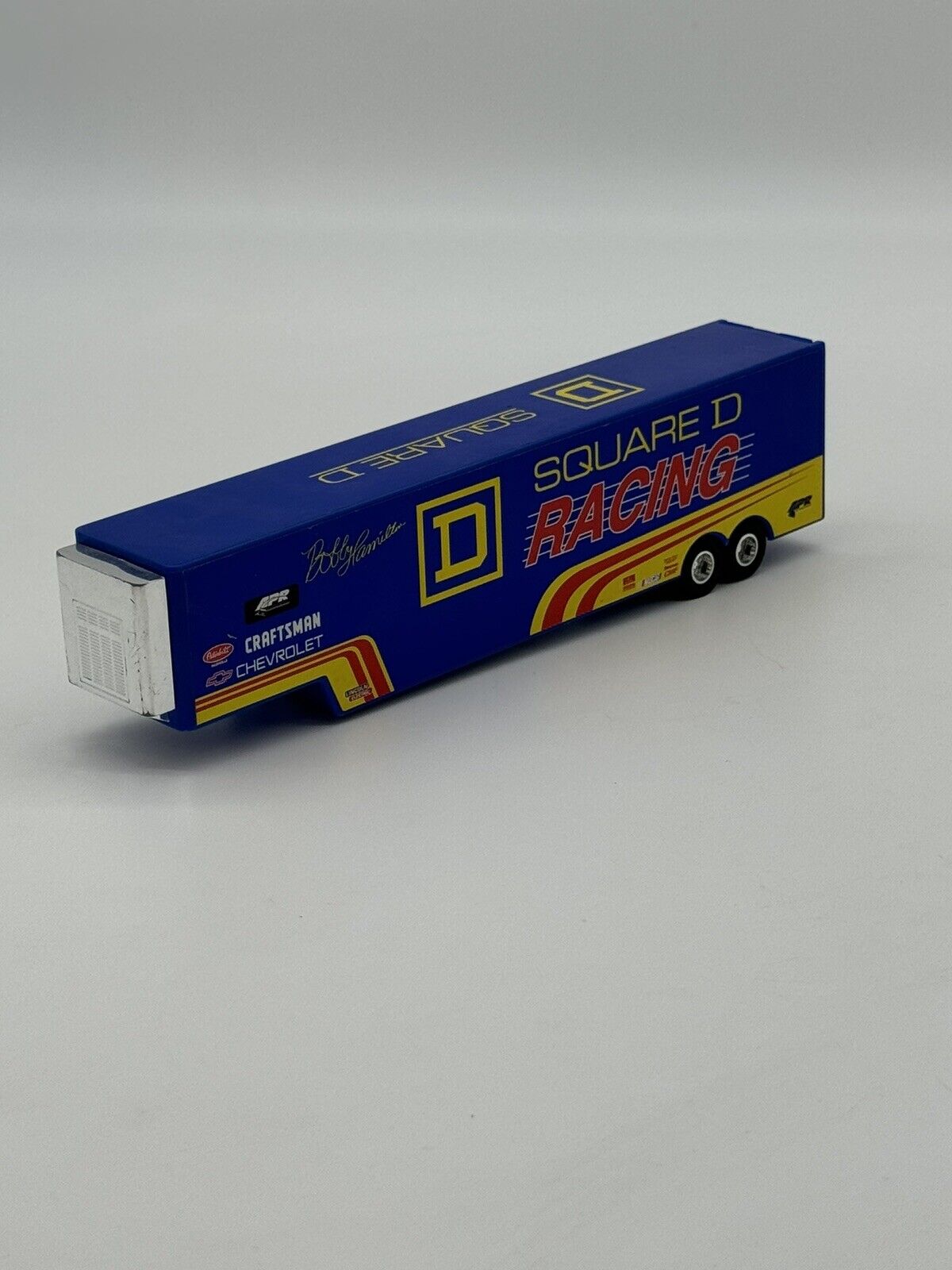 Vintage 2001 Bobby Hamilton 1:64 Square D Nascar Team Hauler