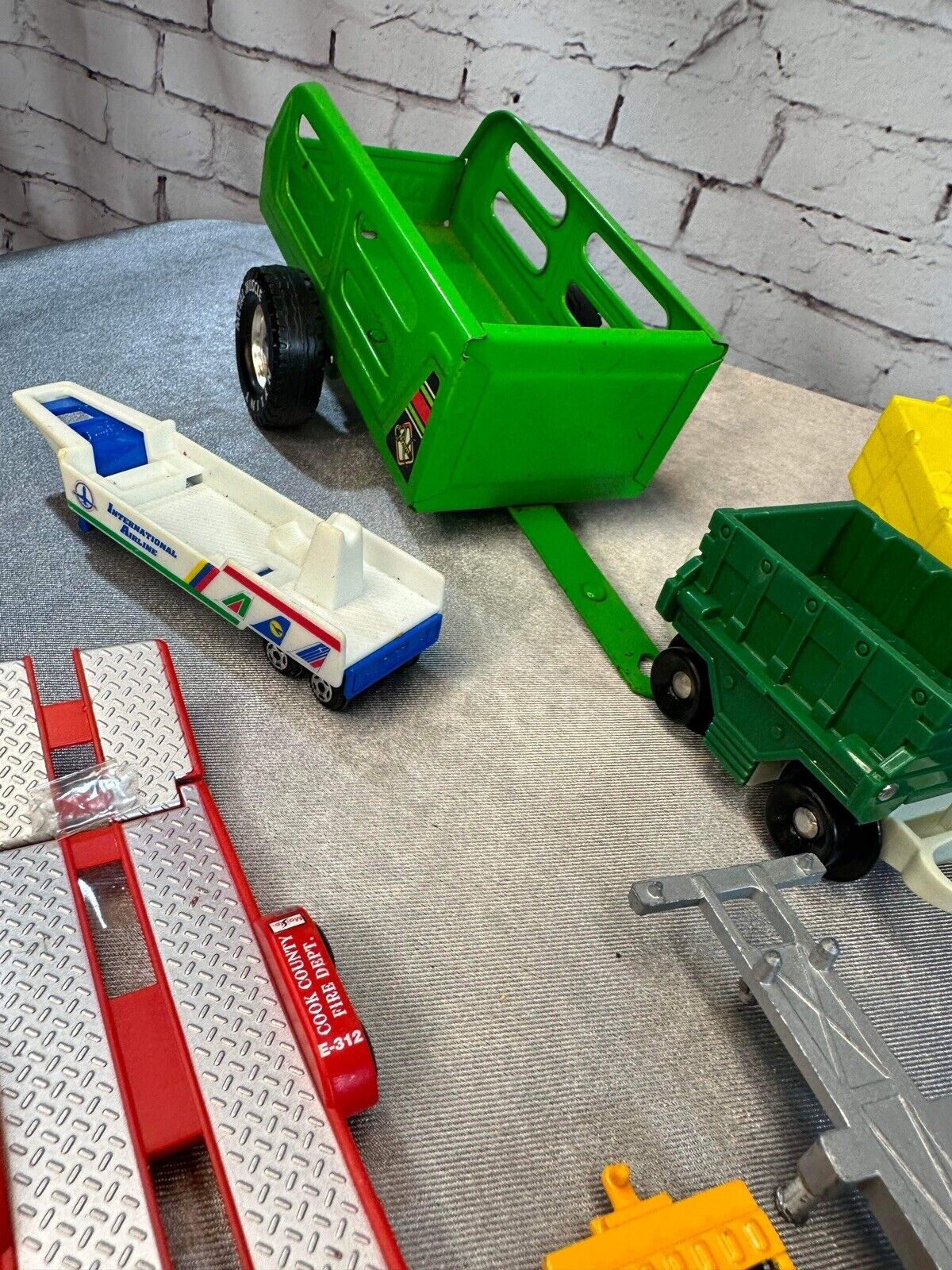 Lot Of Vintage Toy Trailers