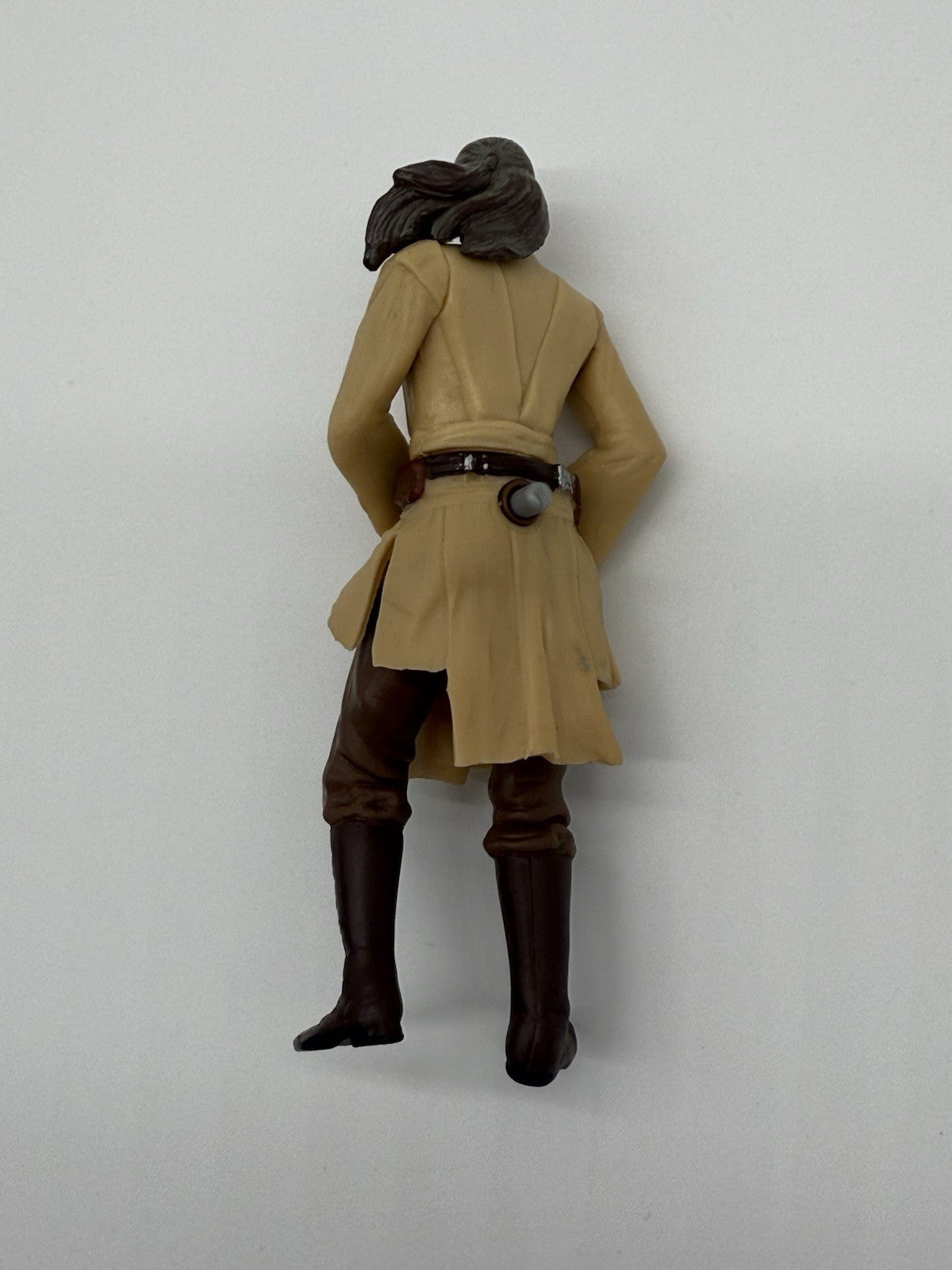 Star Wars Qui Gon Jinn 1996 Vintage Jedi Hero Hasbro Toy Liam Neeson 4" #33