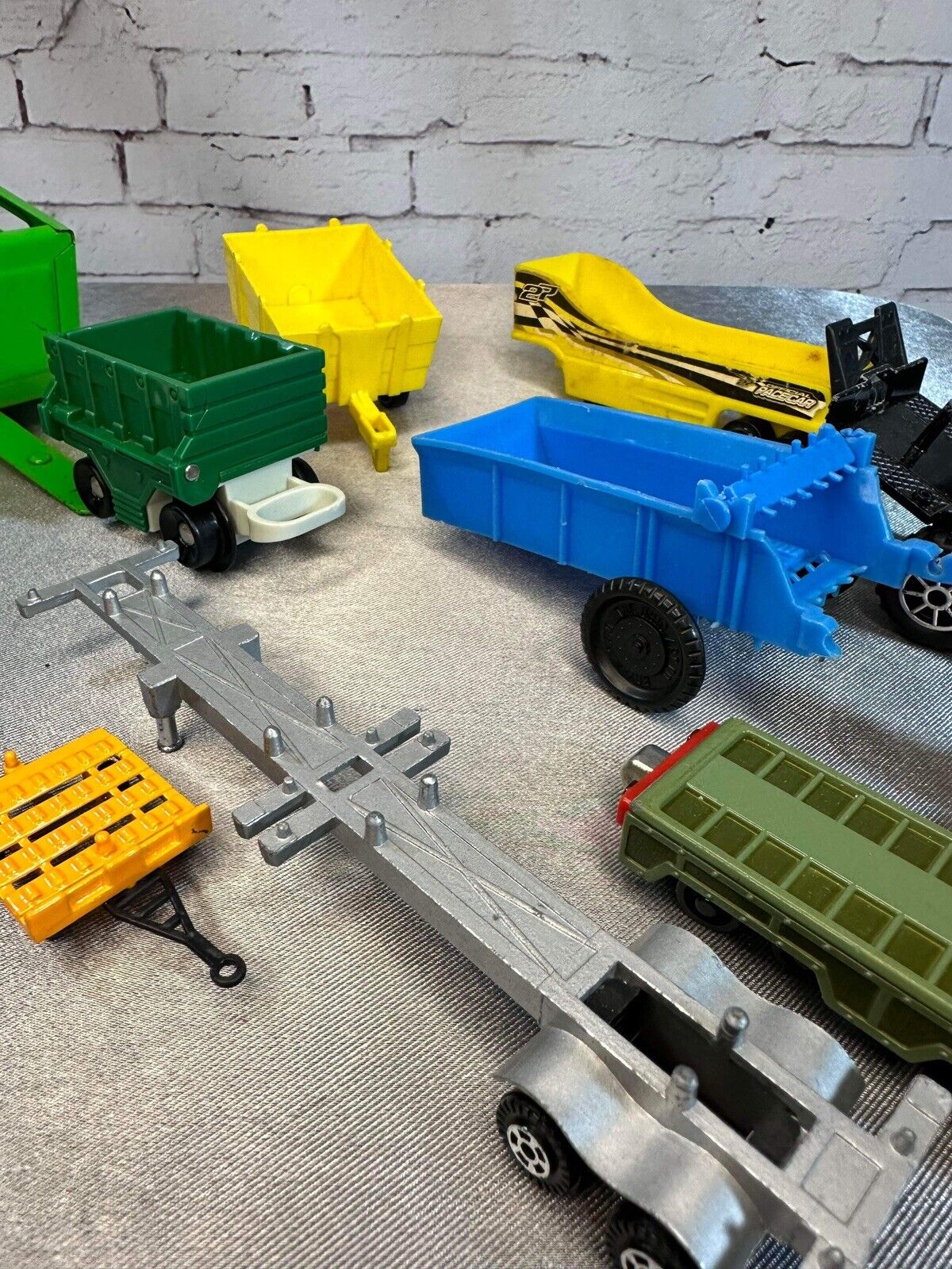 Lot Of Vintage Toy Trailers