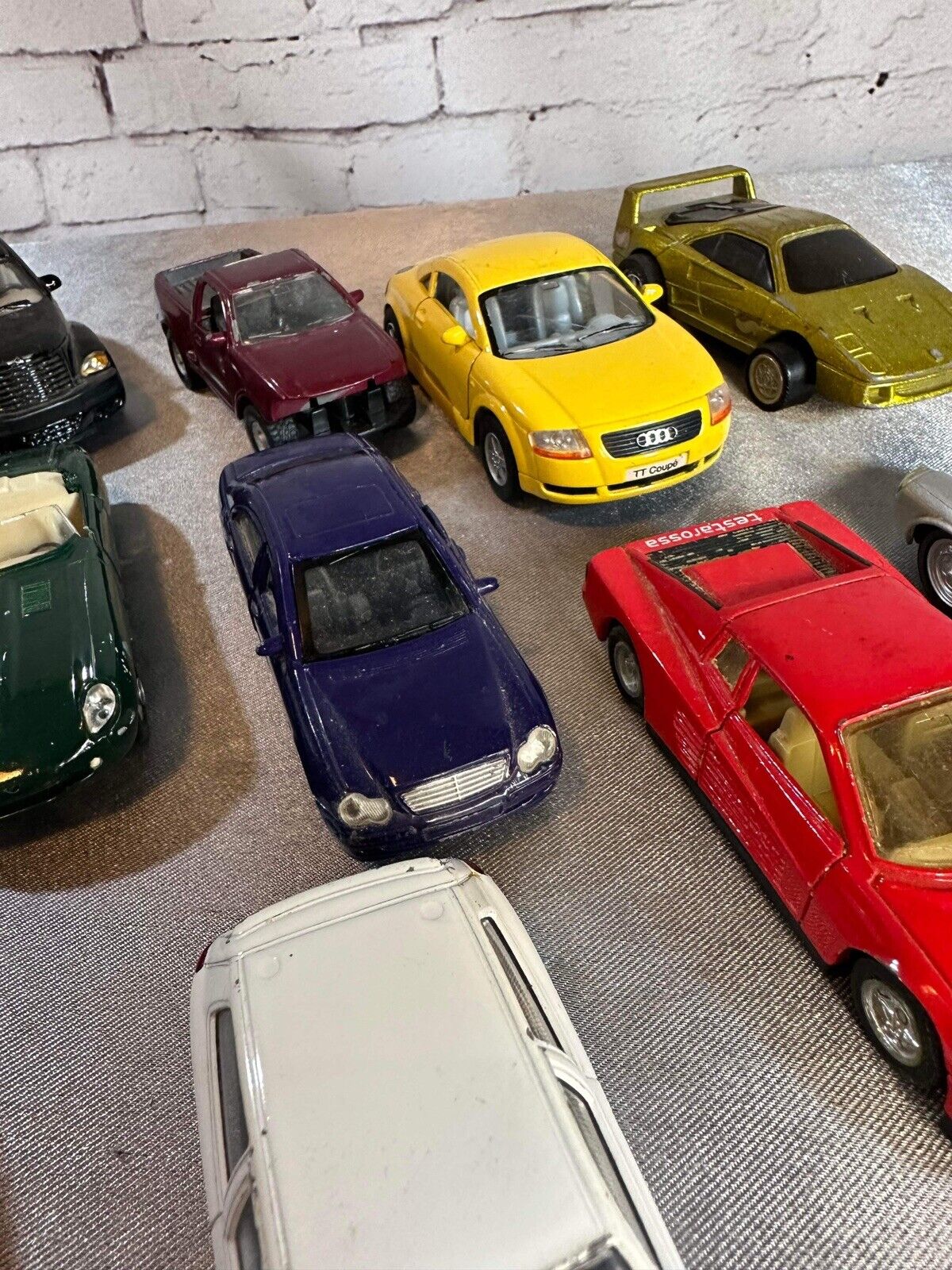 Lot Of  13 Larger Die Cast Toy Cars