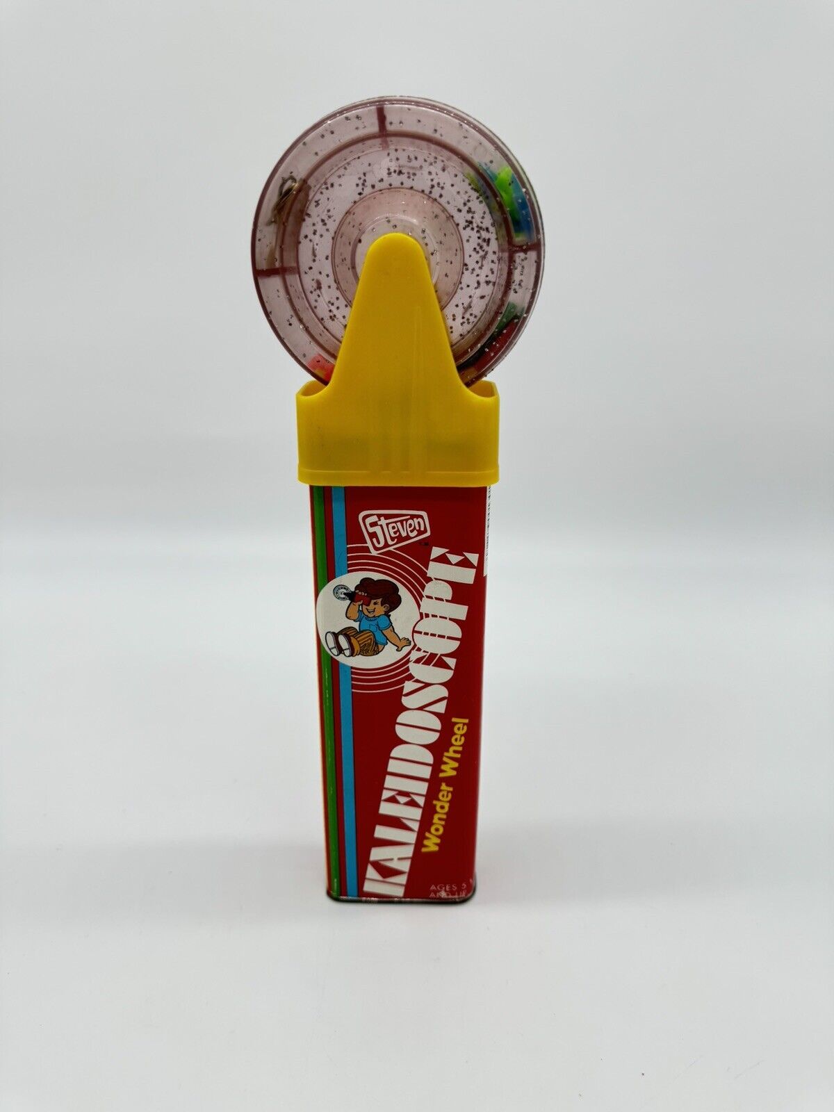 Kaleidoscope Wonder Wheel Vintage Space Toy 1975 Steven No. 130 USA