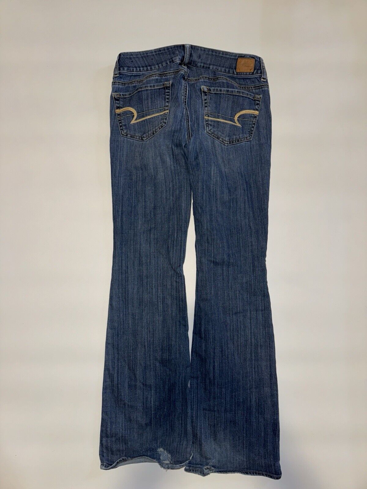 ***AMERICAN EAGLE***  SUPER STRETCH ARTIST FIT WOMENS BLUE JEANS sz6R