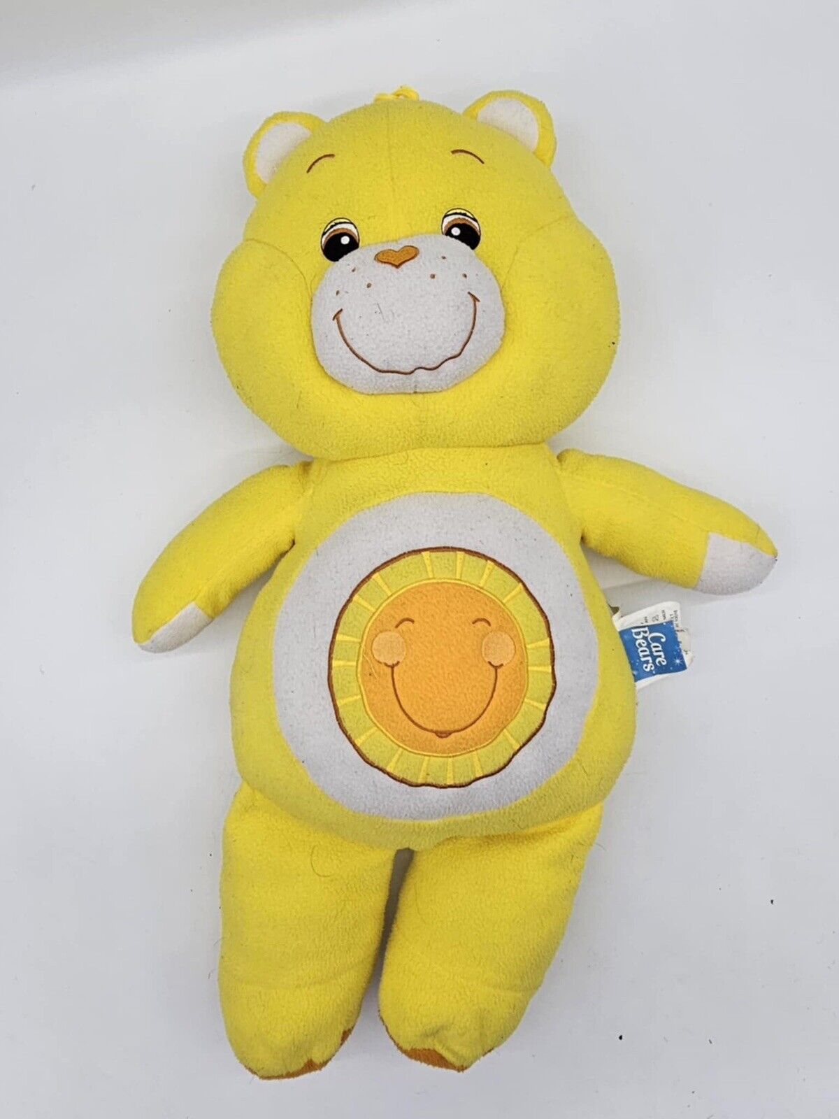 Funshine Care Bear Jumbo Plush 28” Yellow Sunshine RETIRED VINTAGE 2002 Giant