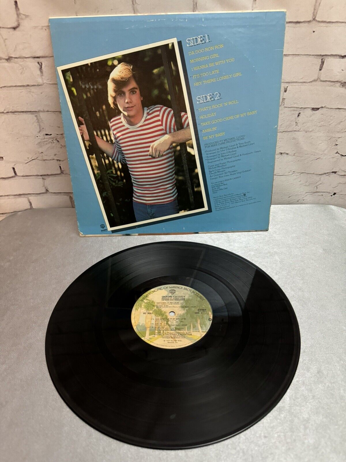 Shaun Cassidy Da Doo Ron Ron vinyl LP