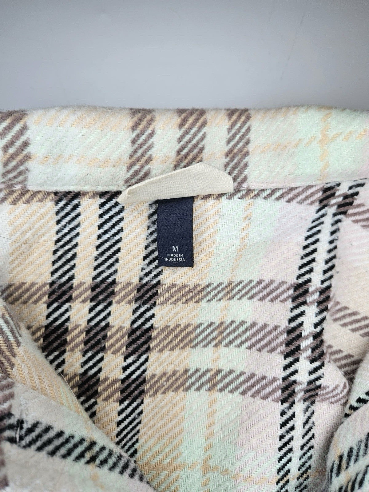 eBay Title: Universal Thread Women’s Plaid Shacket Jacket Shirt Coat Size M
