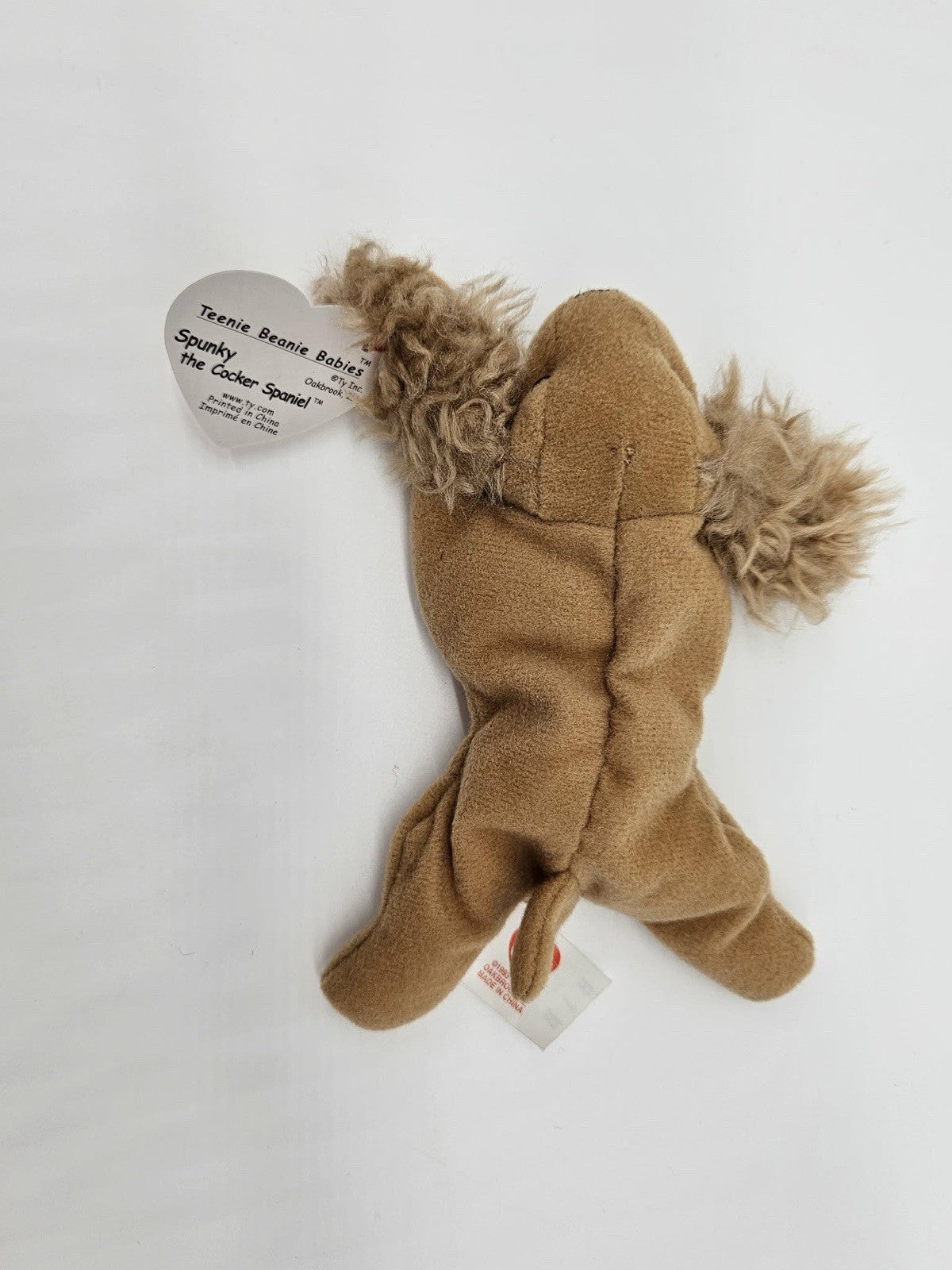 Ty Beanie Baby Spunky Dog 1997 Plush Stuffed Animal Toy Collectible Rare Vintage