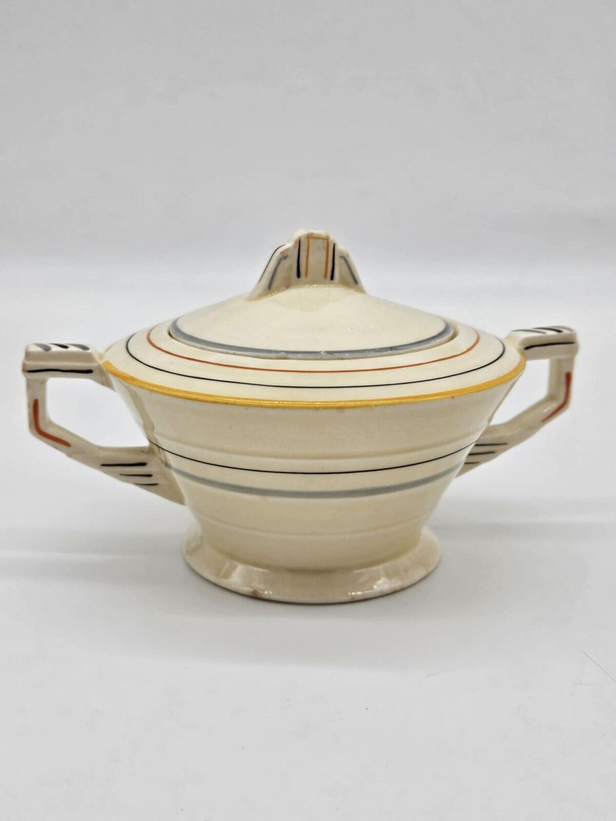 Vintage Grindley RARE Mid Century China England Cream Sugar Creamer Tea Set