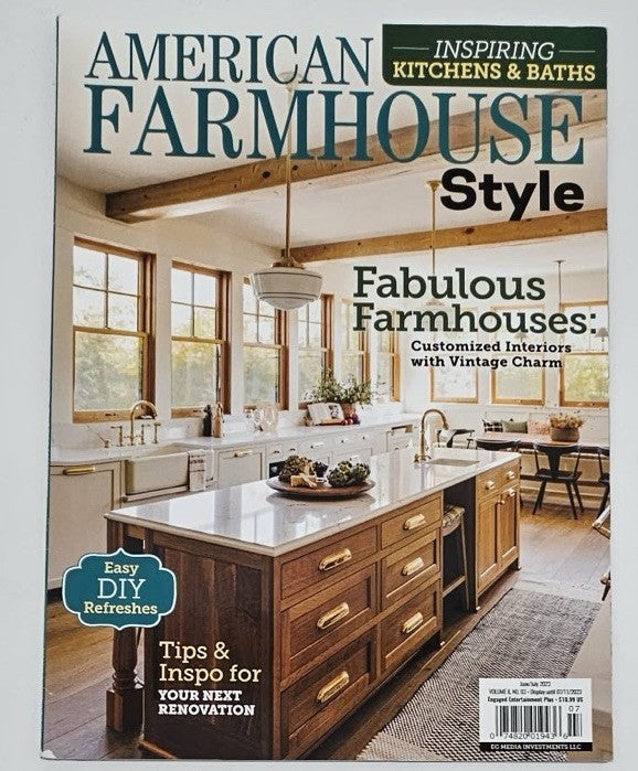 American Farmhouse Style Magazine Inspiring Kitchens & Baths