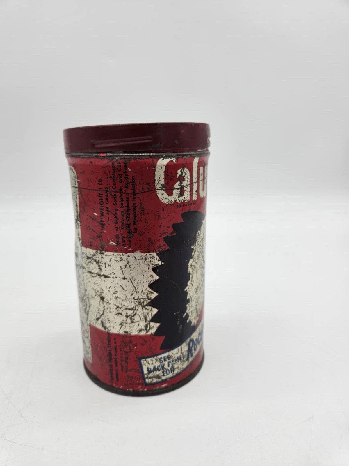 Vintage Calumet  Double-Acting Backing Powder Tin