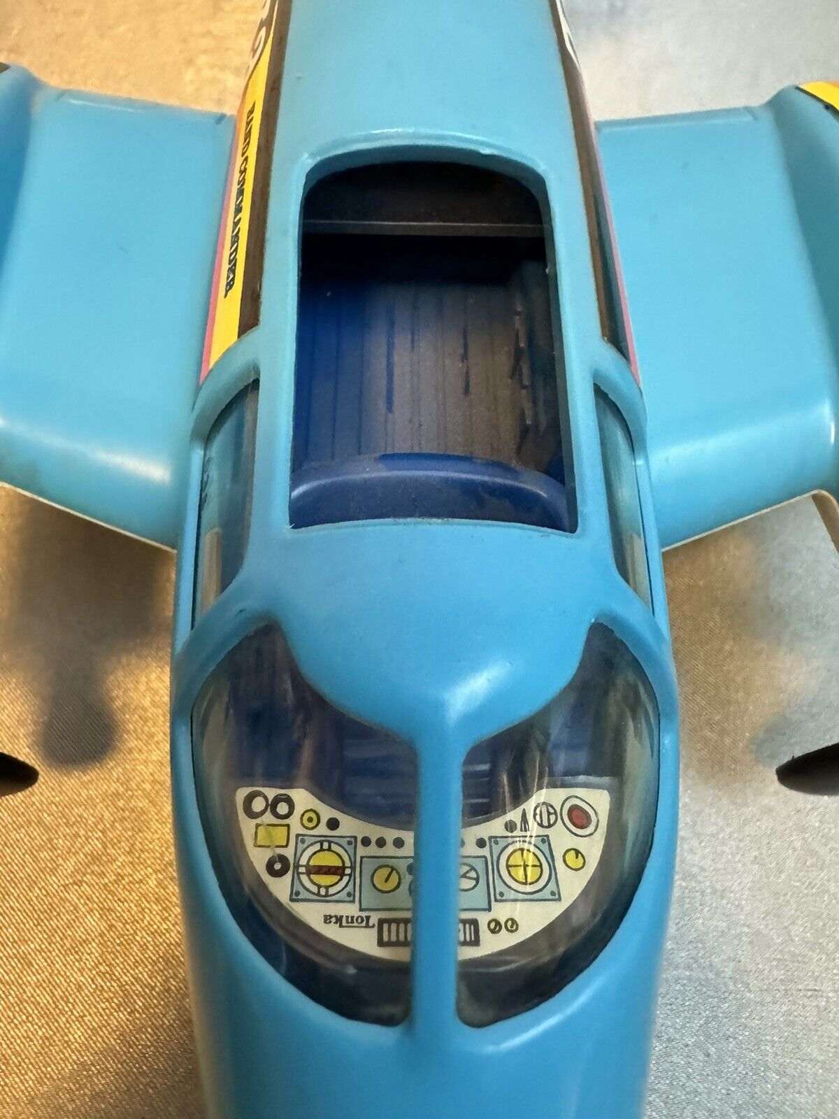 TONKA HAND COMMANDER TURBOPROP TWIN ENGINE AIRPLANE 1970s FULLY FUNCTIONAL