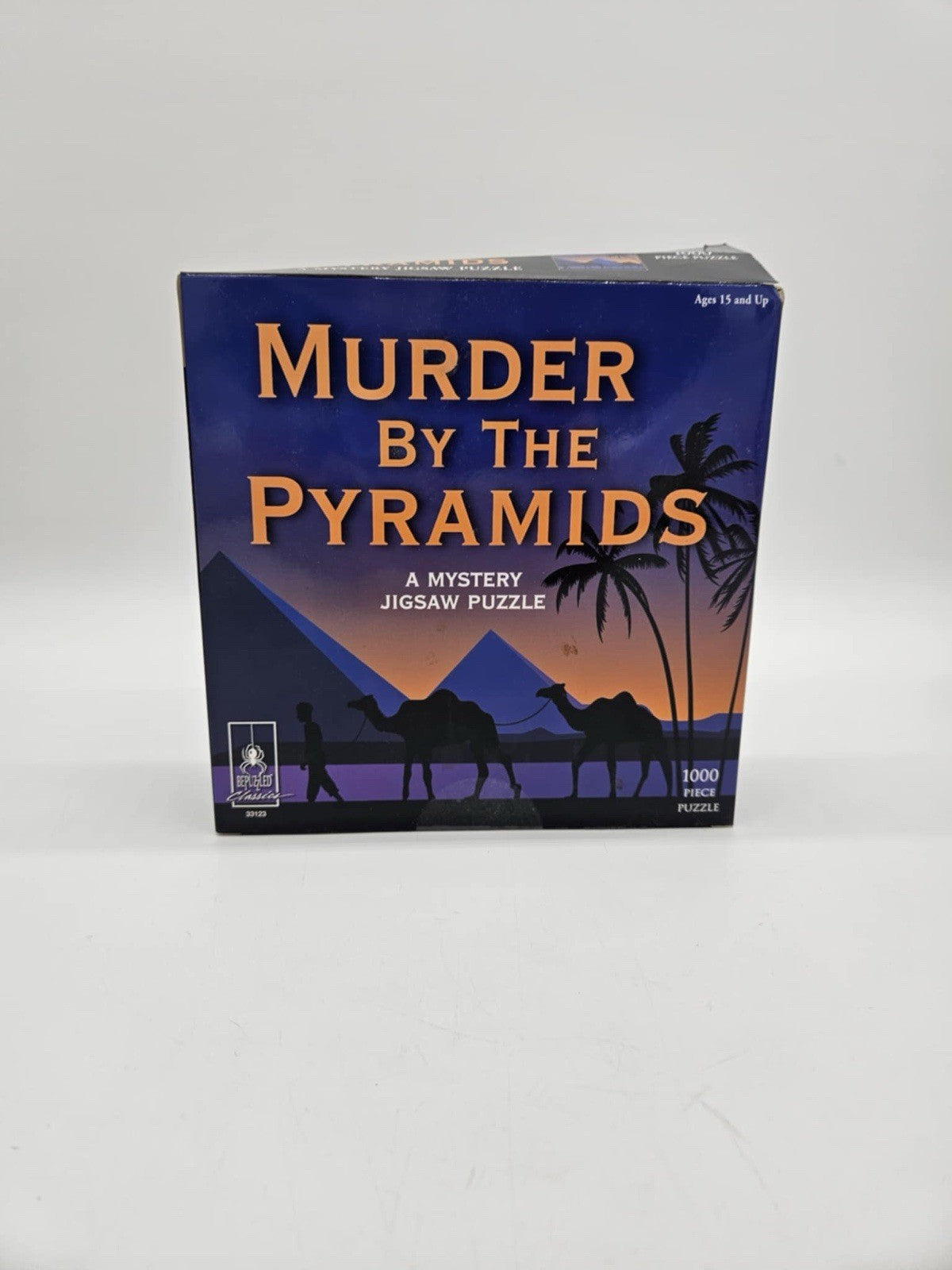 Jigsaw Puzzle 1000Pieces 23"x29" Murder Mystery- Murder on the Ni ~ NEW