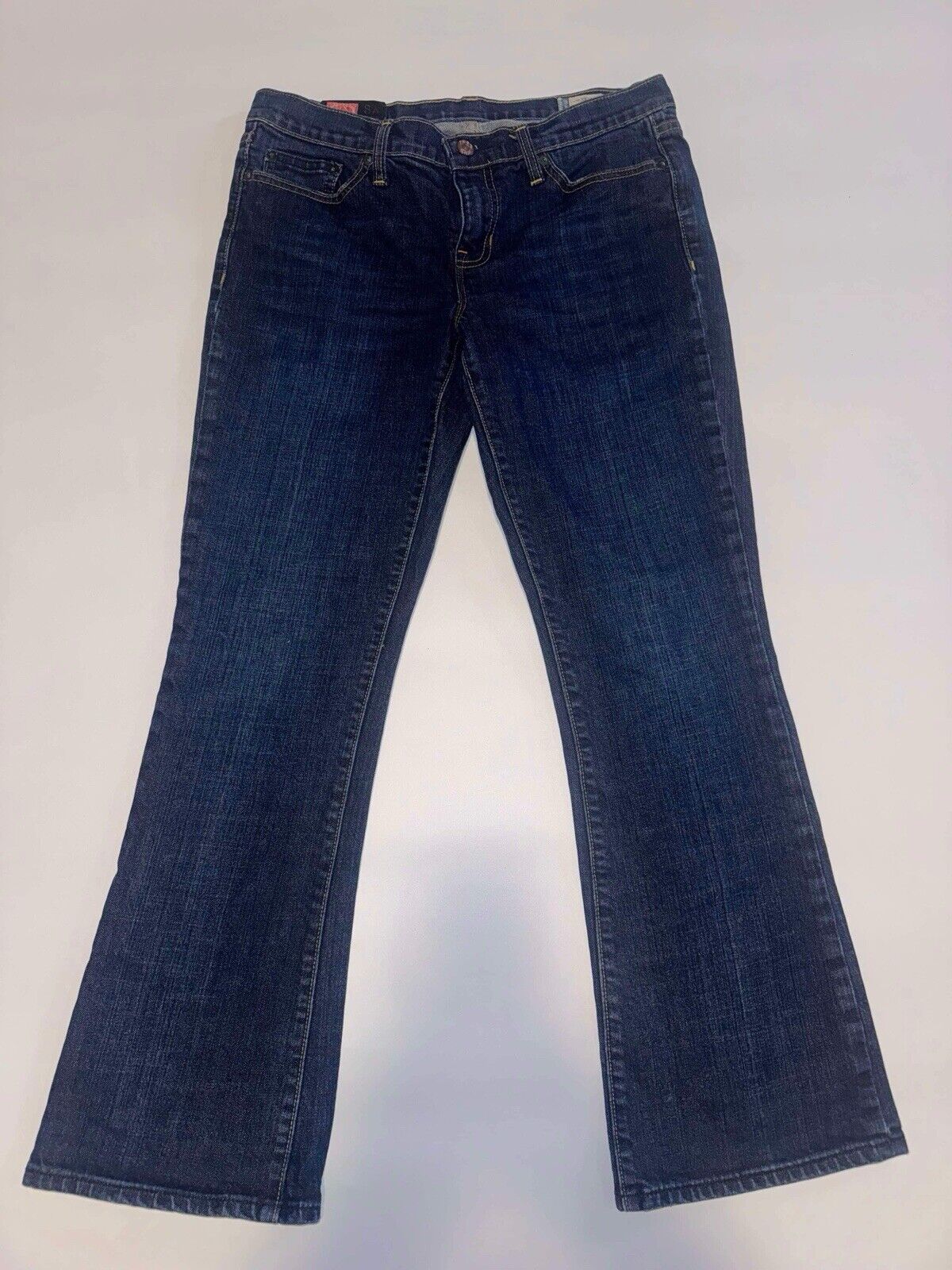GAP Boot Cut Low Rise Stretch Dark Wash Jeans Women's Size 8A