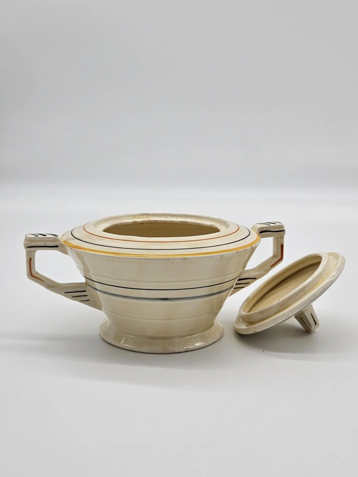 Vintage Grindley RARE Mid Century China England Cream Sugar Creamer Tea Set