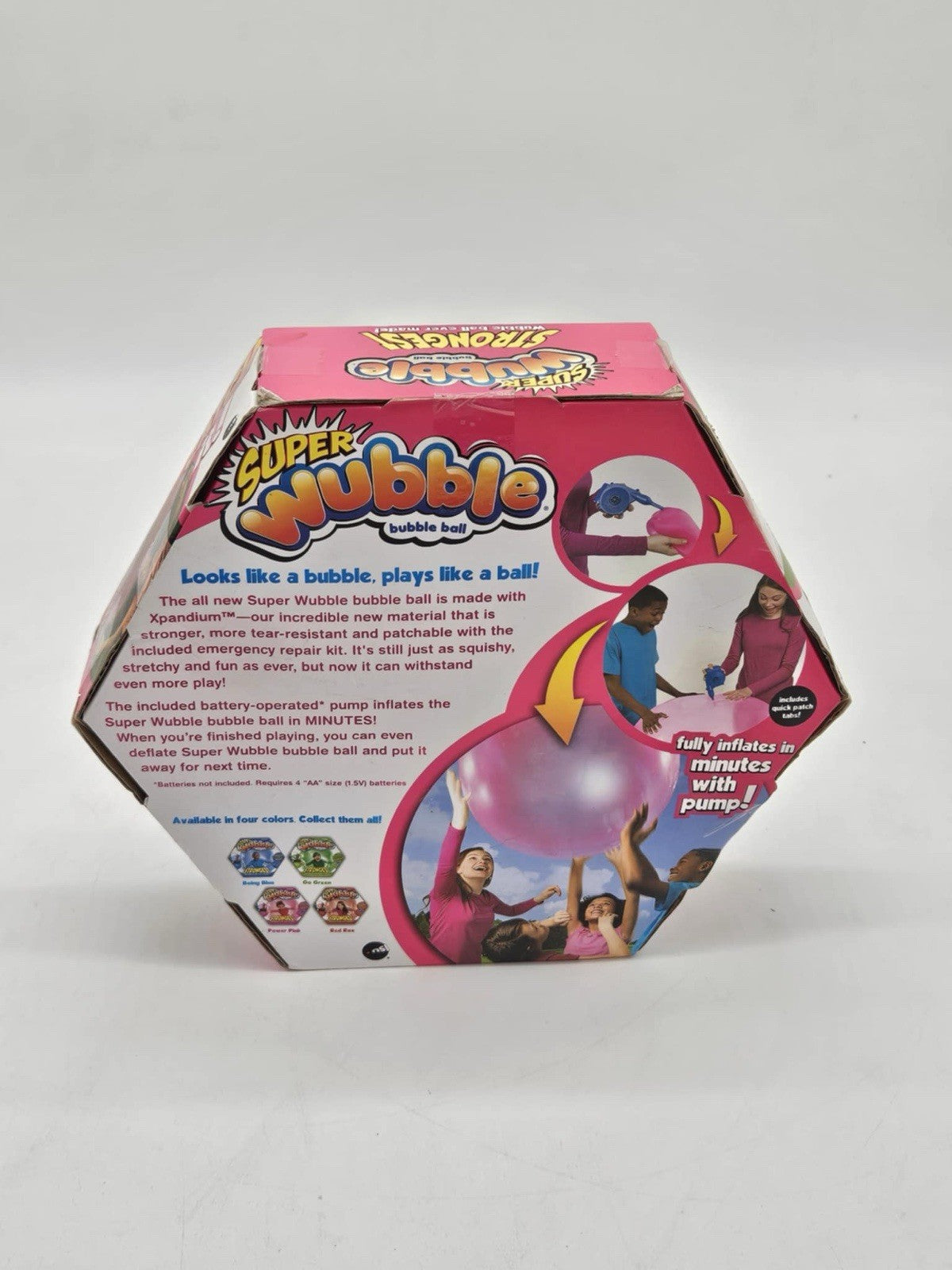 Super Wubble without pump Pink Looks like Bubble Plays like Ball Strongest ball