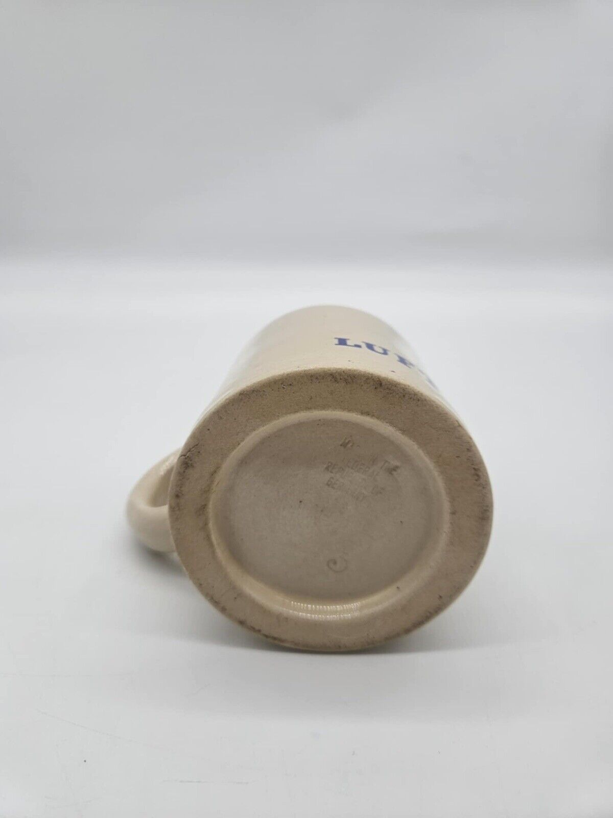 Vintage Lufthansa Airlines Airways Stoneware Mug Stein 3/10th Liter Germany