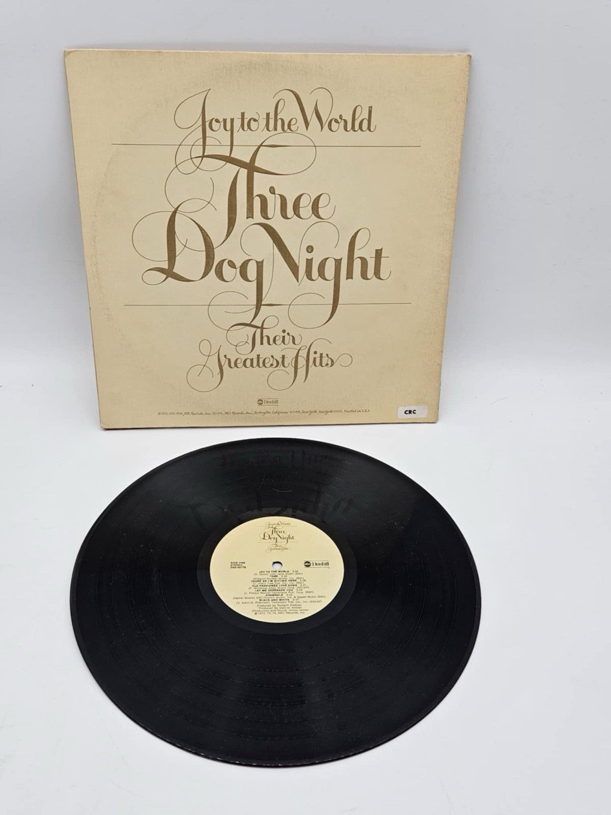 VG 1974 Three Dog Night Their Greatest Hits Joy LP Album ABC Dunhill DSD-50178
