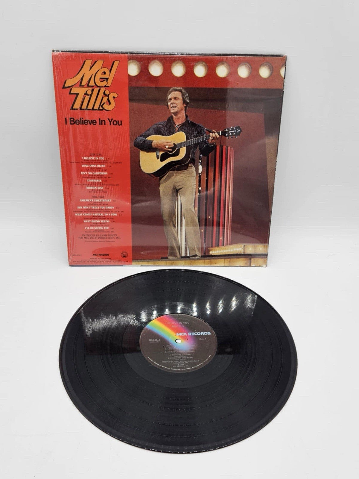 Mel Tillis - I Believe In You VG+ Original Press MCA 2364 LP Record 1978 Country