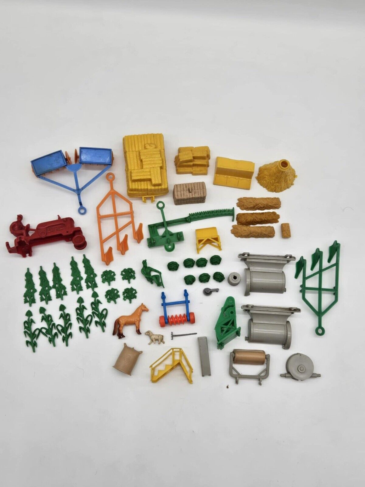 Miniatures, Figurines, Farm Animals, Houses, Equipment, Doll House or Train Set