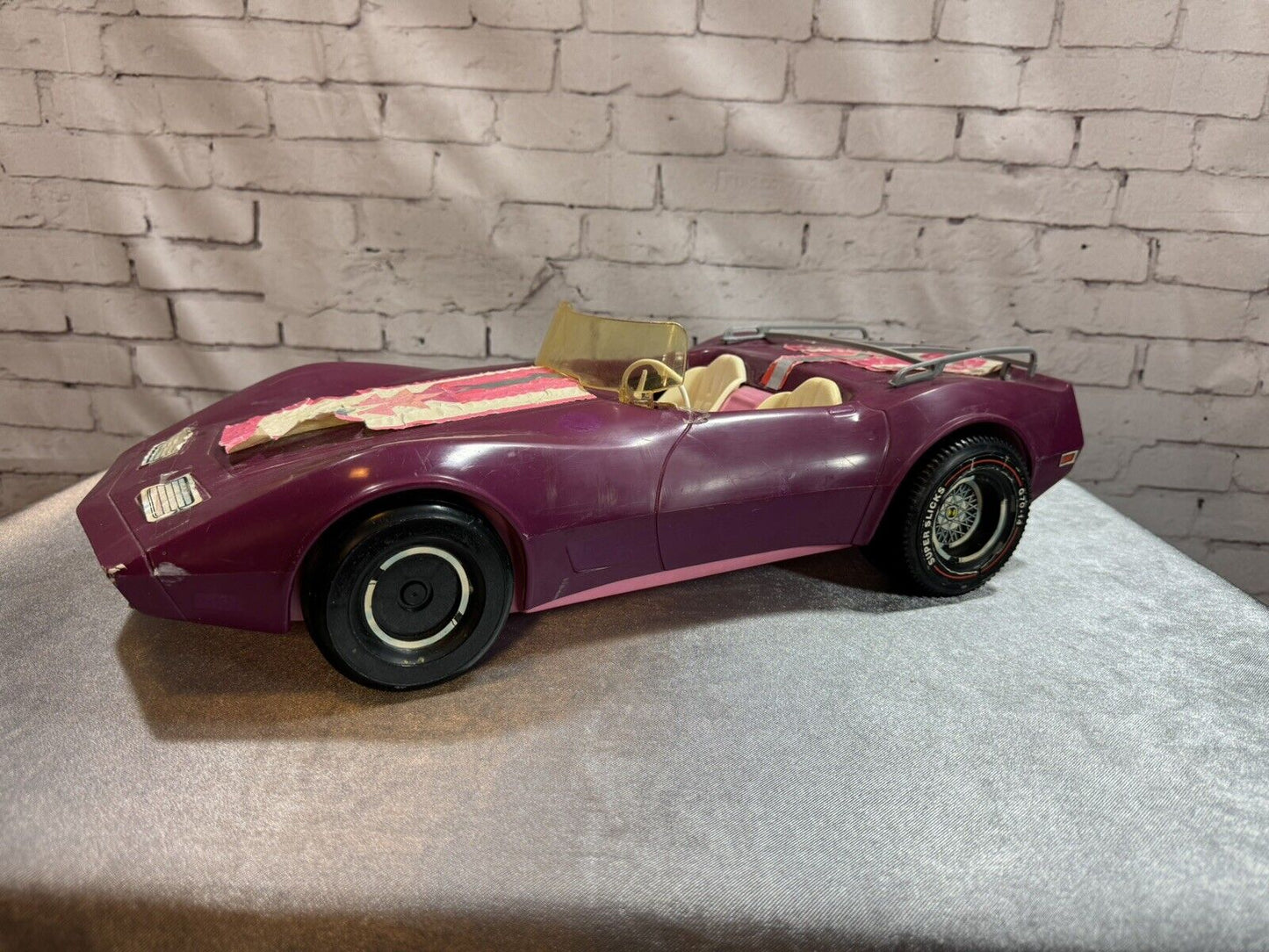 Vintage Mattel Barbie 1975 Starvette Purple Star Vette VTY
