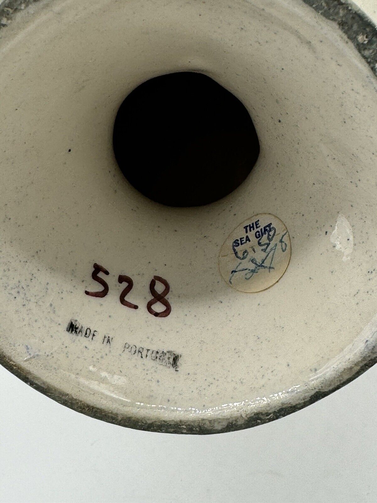 Vintage Portugal Folk Art Ceramic Good Luck Rooster Alcobaca Hand Painted