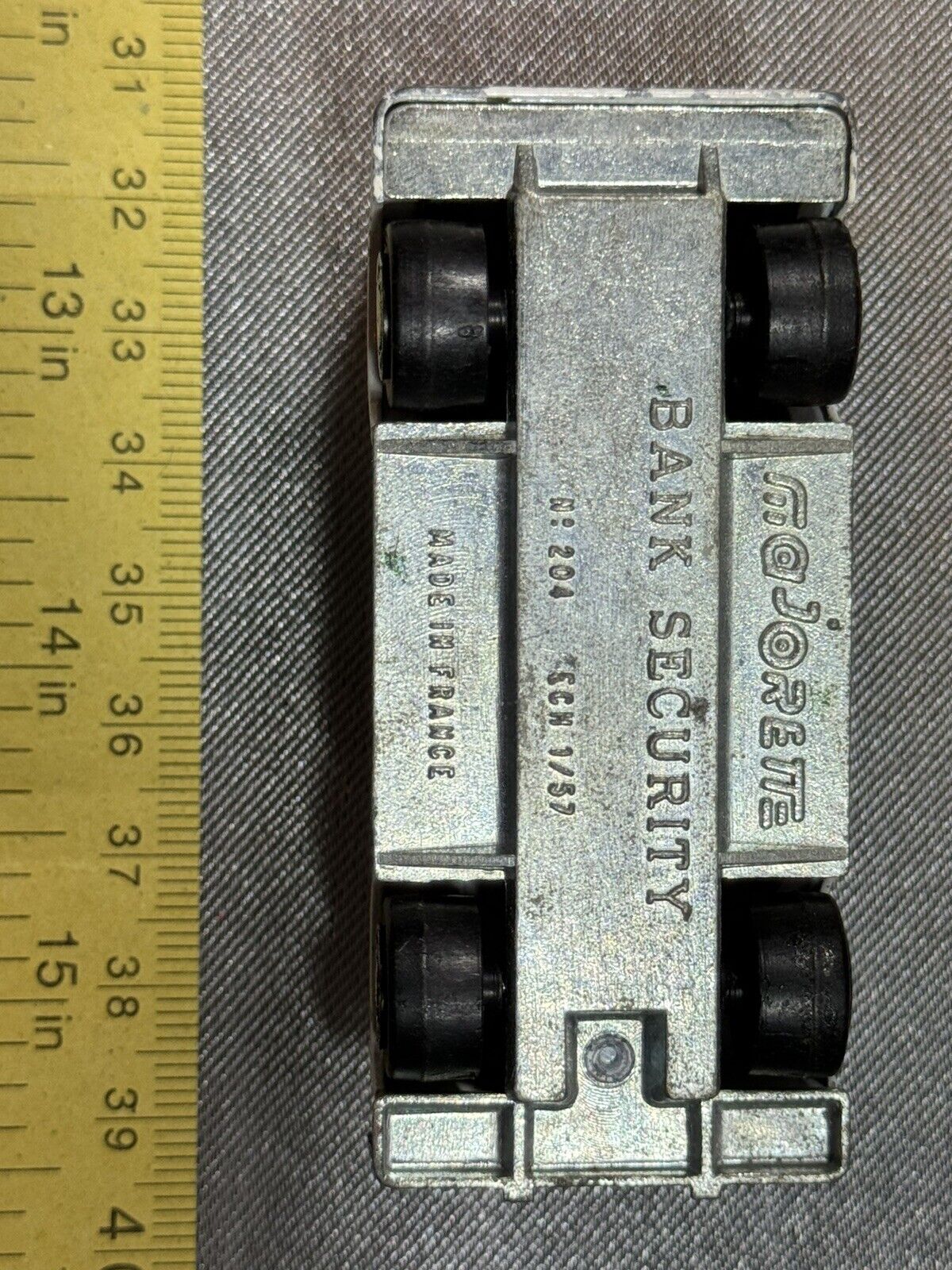 Majorette #204 White Bank Security Armored Car