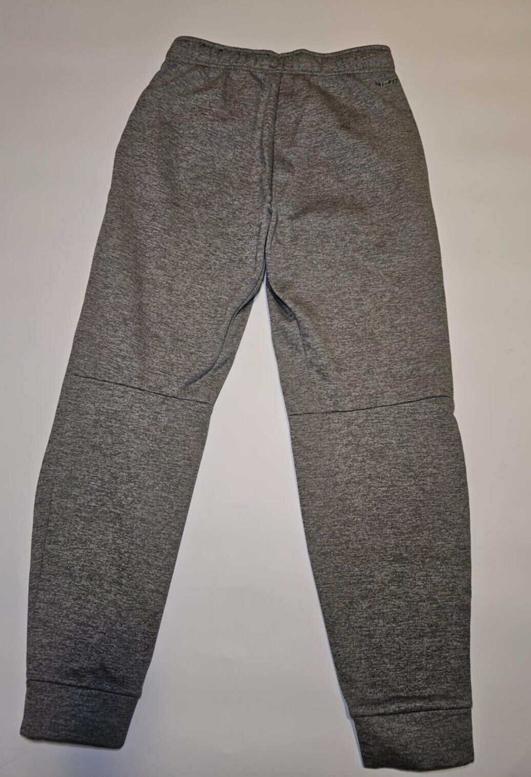 Nike DRI-FIT Mens Joggers Pants Grey Nike Swoosh Logo Small