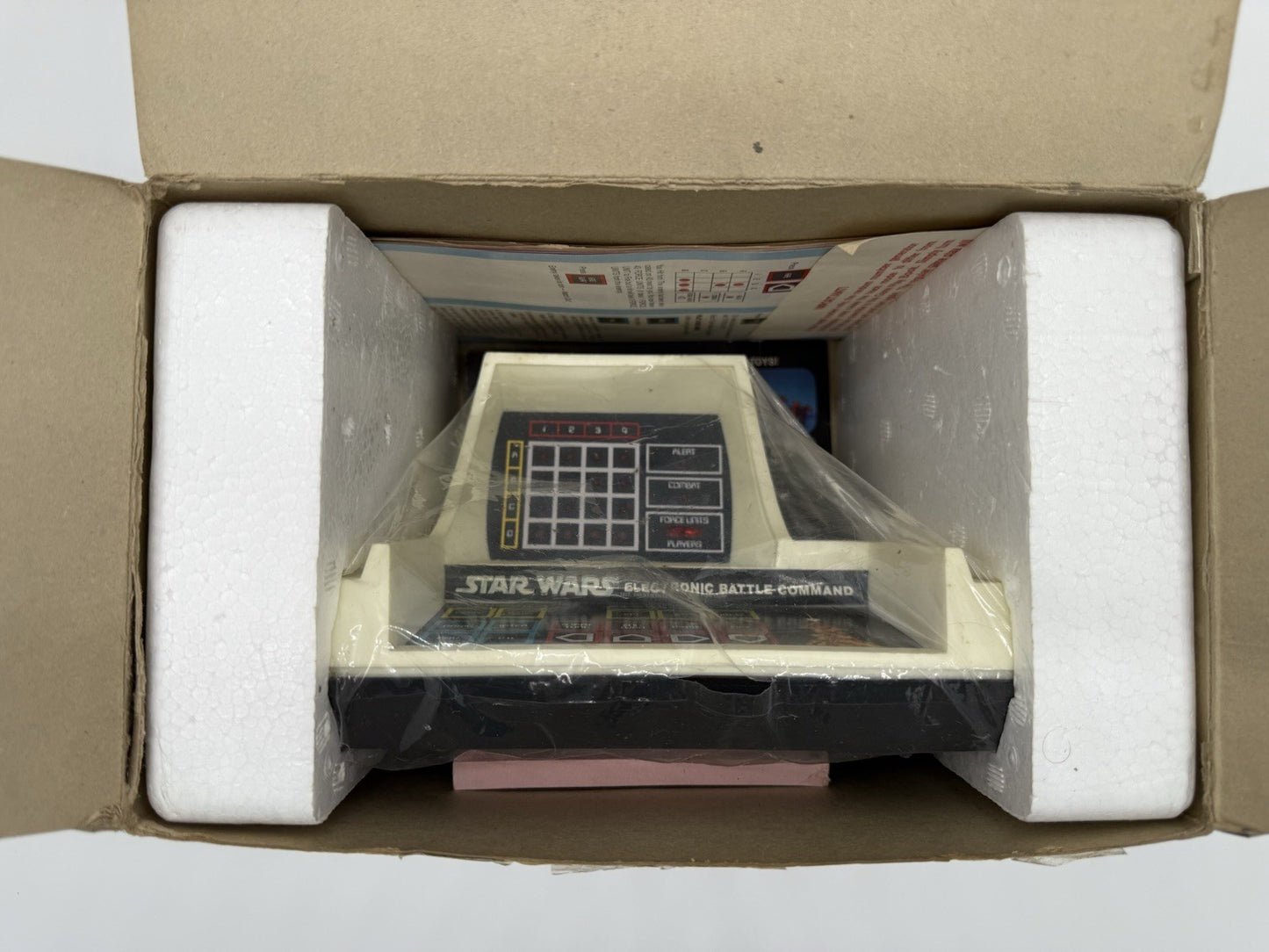 STAR WARS 1979 Electronic Battle Command Game W/ Box And AC Adapter NEW !!