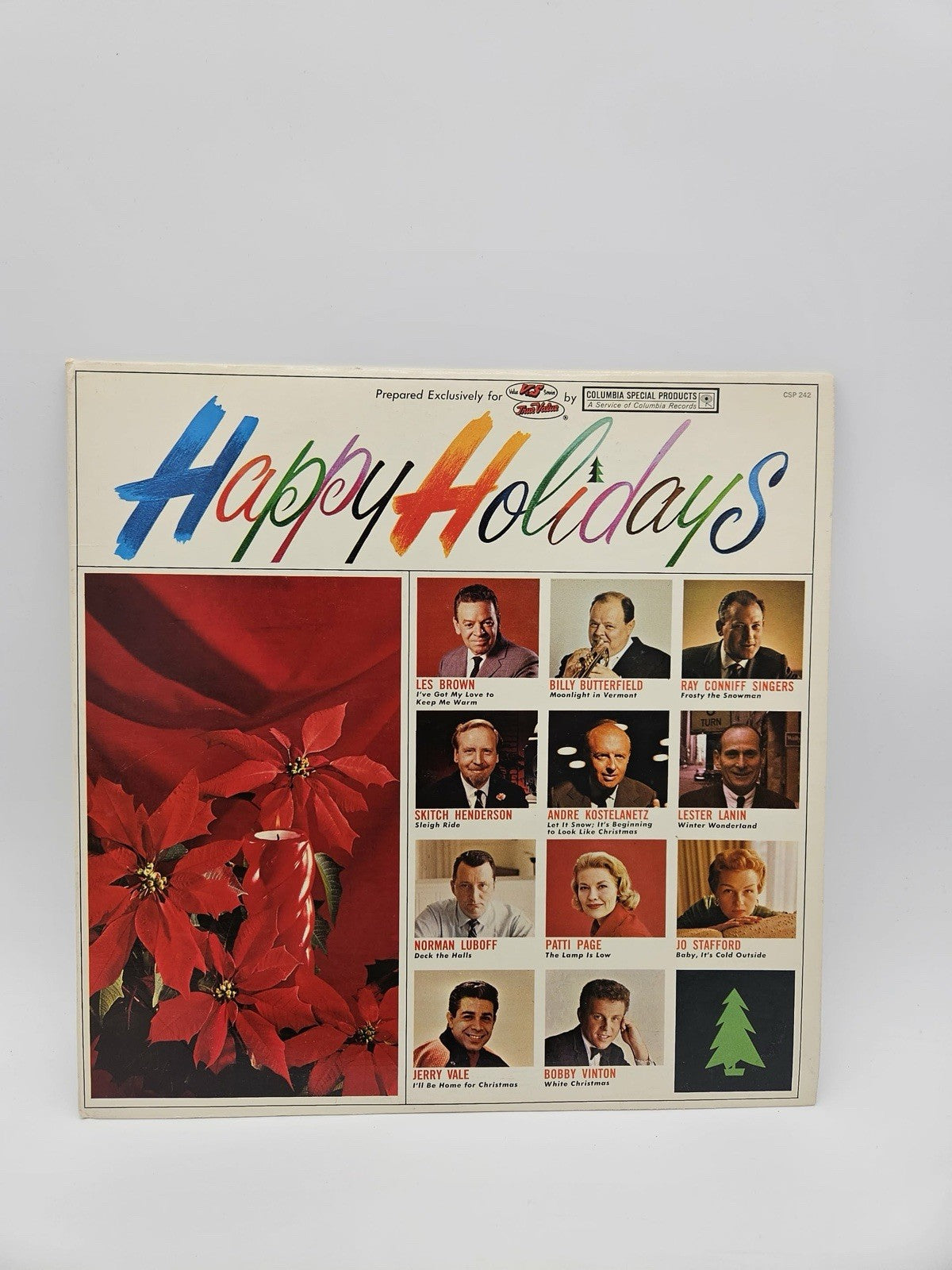 Vinyl Album Christmas Happy Holidays with Multiple Artist Released 1965