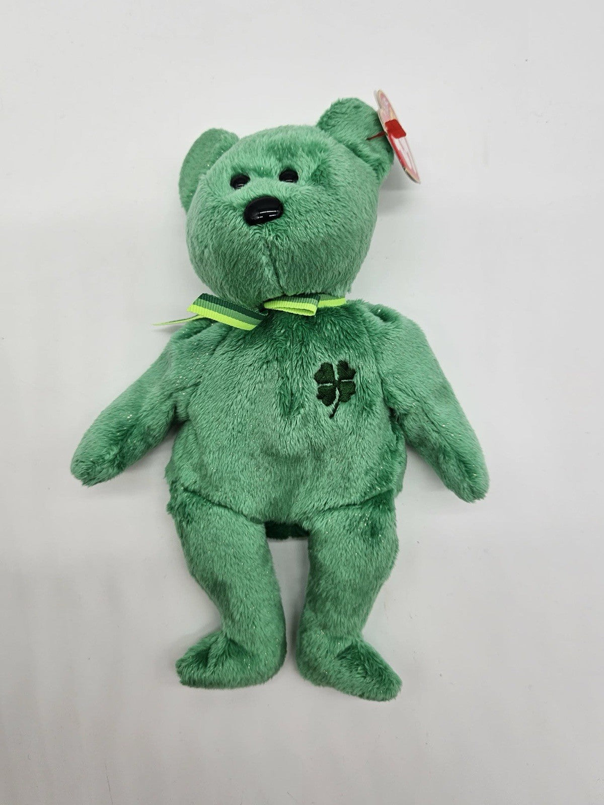 TY Beanie Baby - DUBLIN the Irish Bear (8.5 inch)
