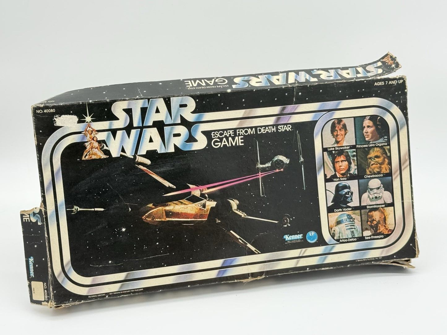 Vintage 1977 Star Wars "Escape from Death Star" Game COMPLETE Kenner