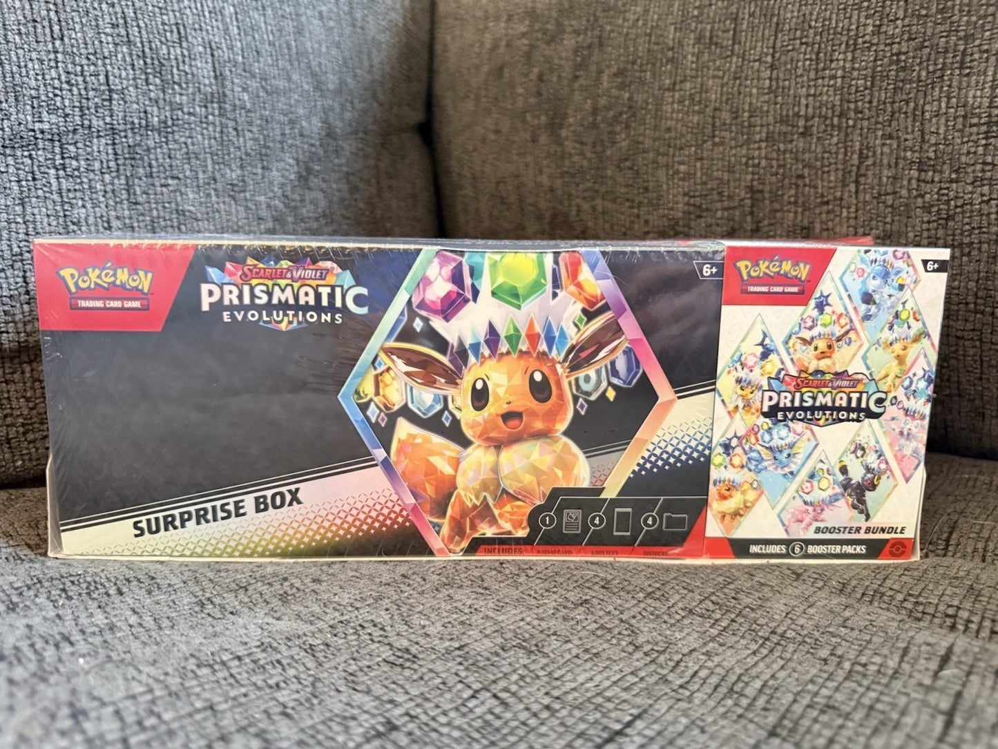 *SEALED* Sam’s Club Pokémon Prismatic Evolutions Booster bundle + Surprise Box