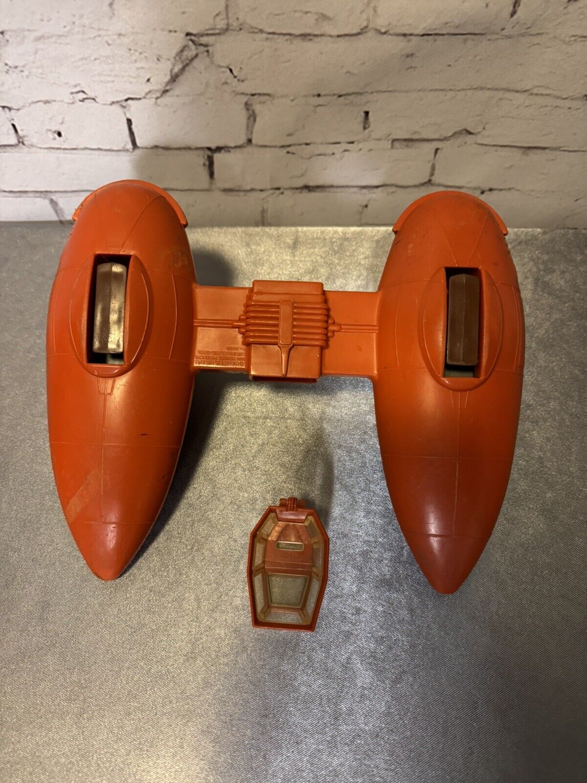 Vintage 1980 Kenner Star Wars Cloud Car Twin Pod Ship W/ Xtra Bubble Canopy