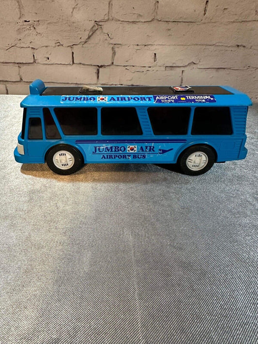 Vintage Korean Jumbo Air Airport Toy Bus VCTY