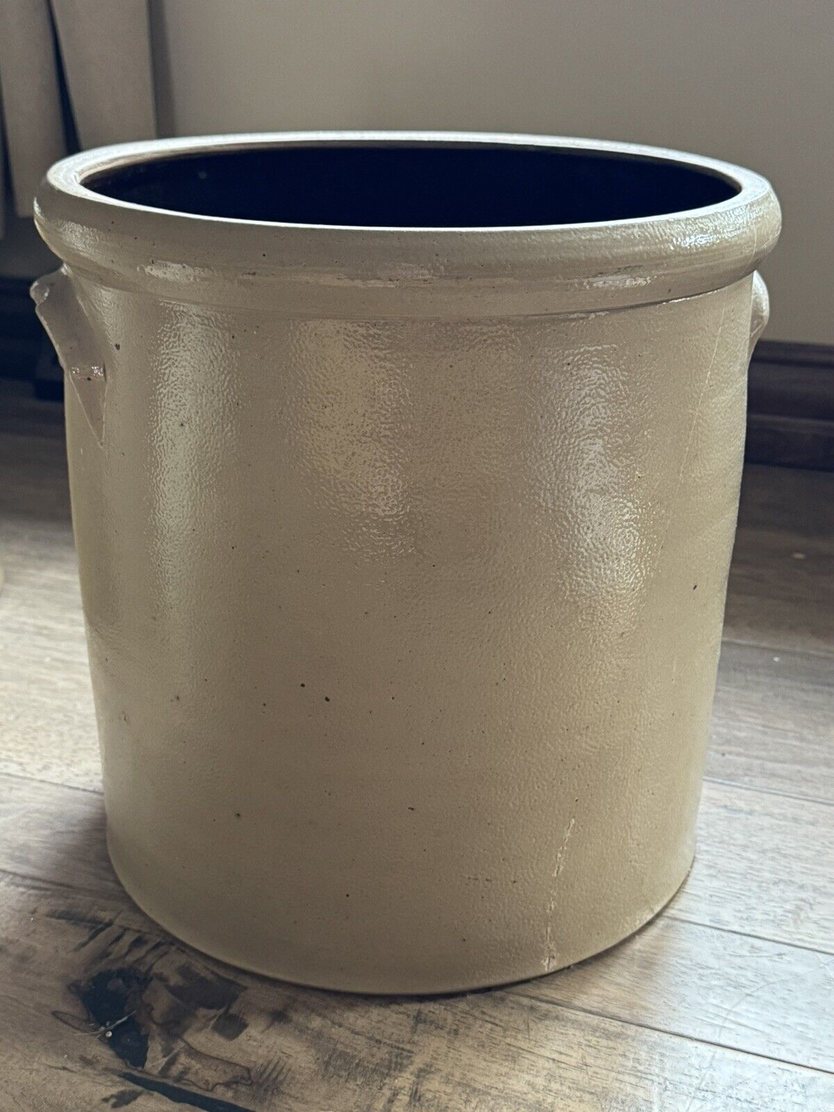 Red Wing Antique 5 gallon Salt Glaze Stoneware Crock – Blue Leaf Decorated