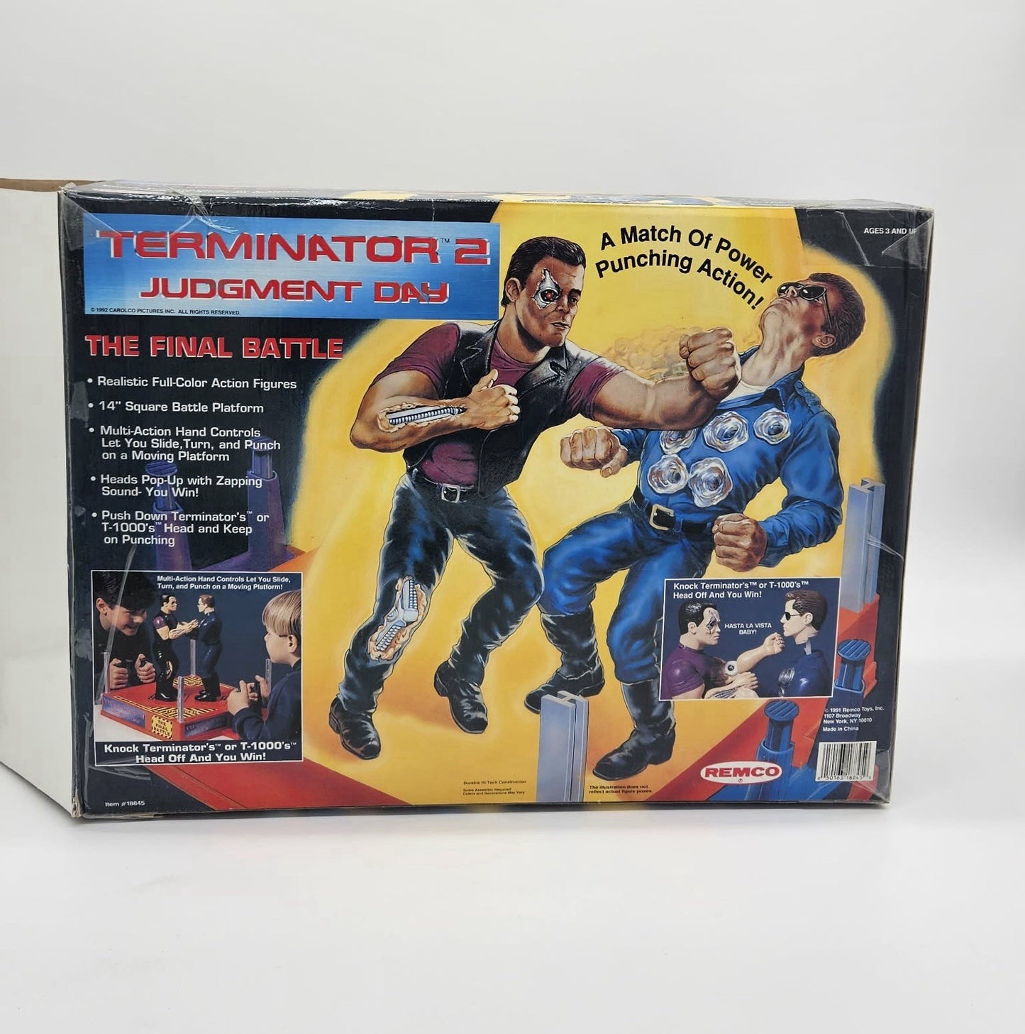 TERMINATOR 2 JUDGMENT DAY FINAL BATTLE ARNOLD ROCK'EM SOCK'EM ROBOTS NEW
