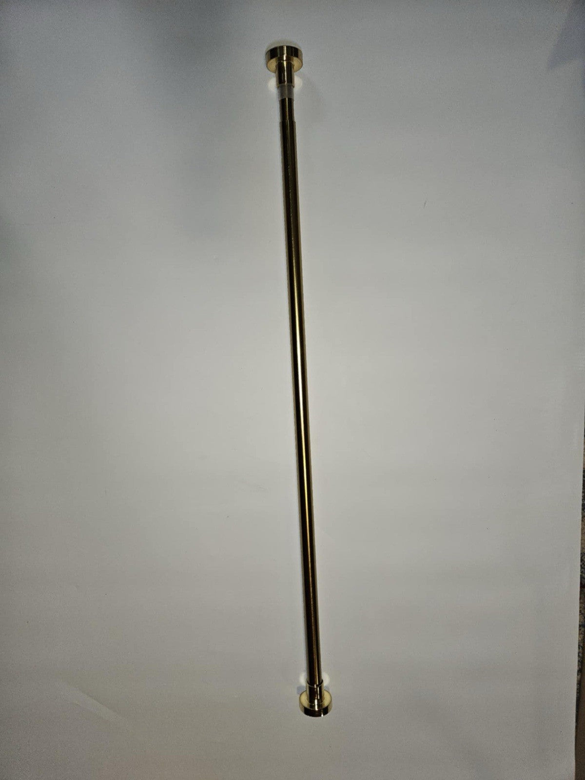 BRICFOX Shower curtain Rod 100cm - 185cm 43in - 73in Gold