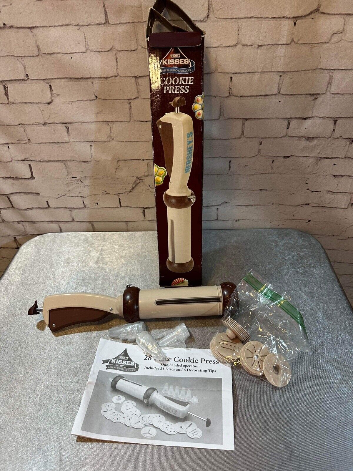 Hershey's Kisses branded cookie press
